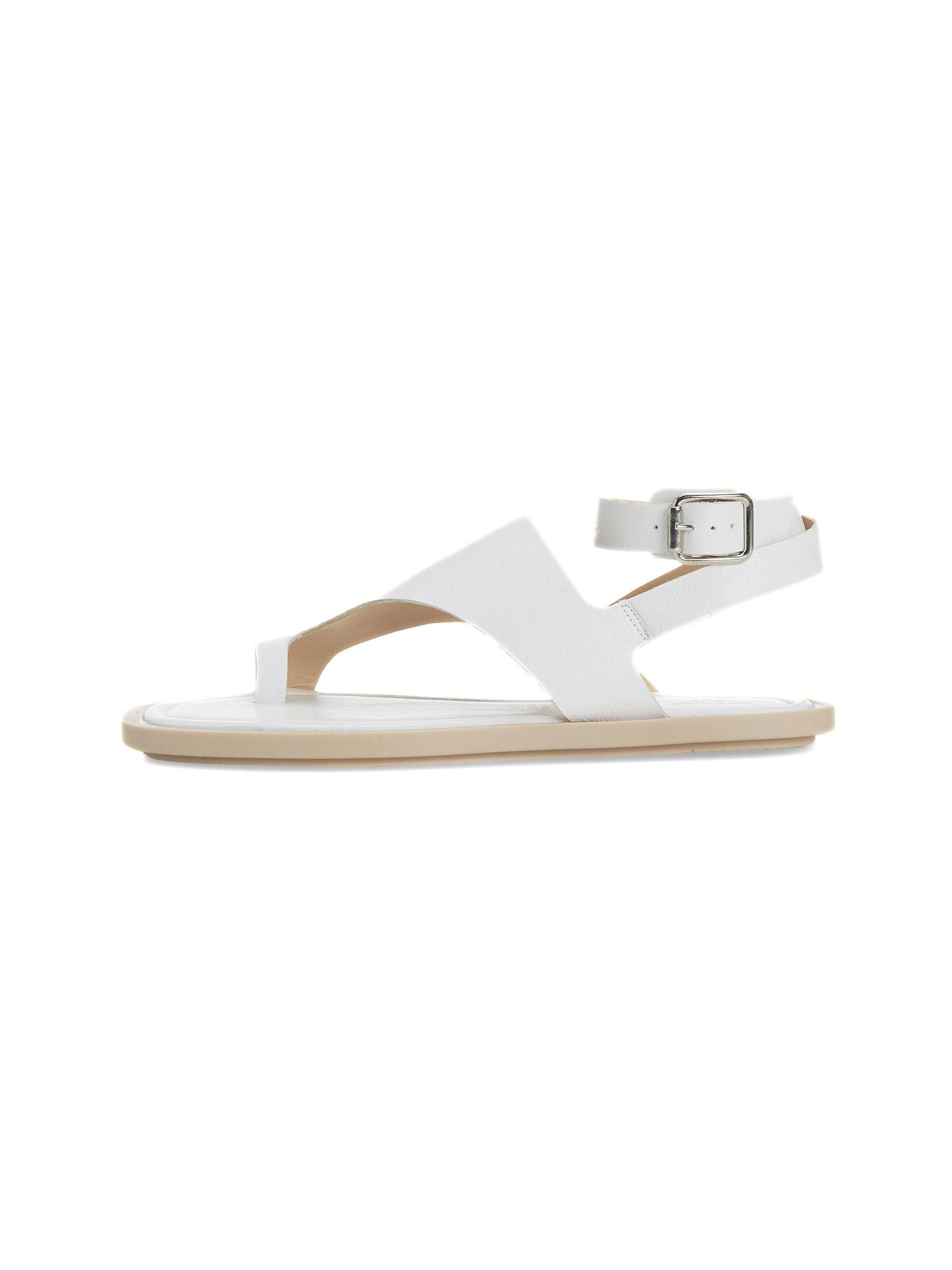 Mangara Atelier Teenslippers 'Paineira' in Wit: voorkant