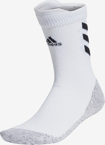 Chaussettes de sport ADIDAS SPORTSWEAR en blanc : devant