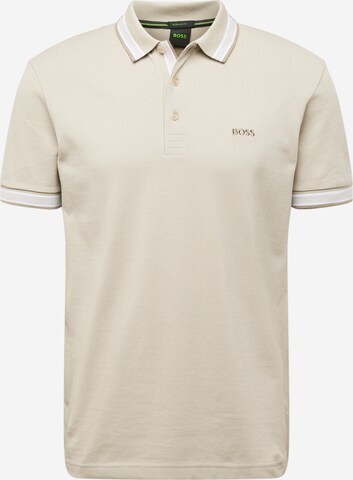 T-Shirt 'Paddy' BOSS en beige : devant