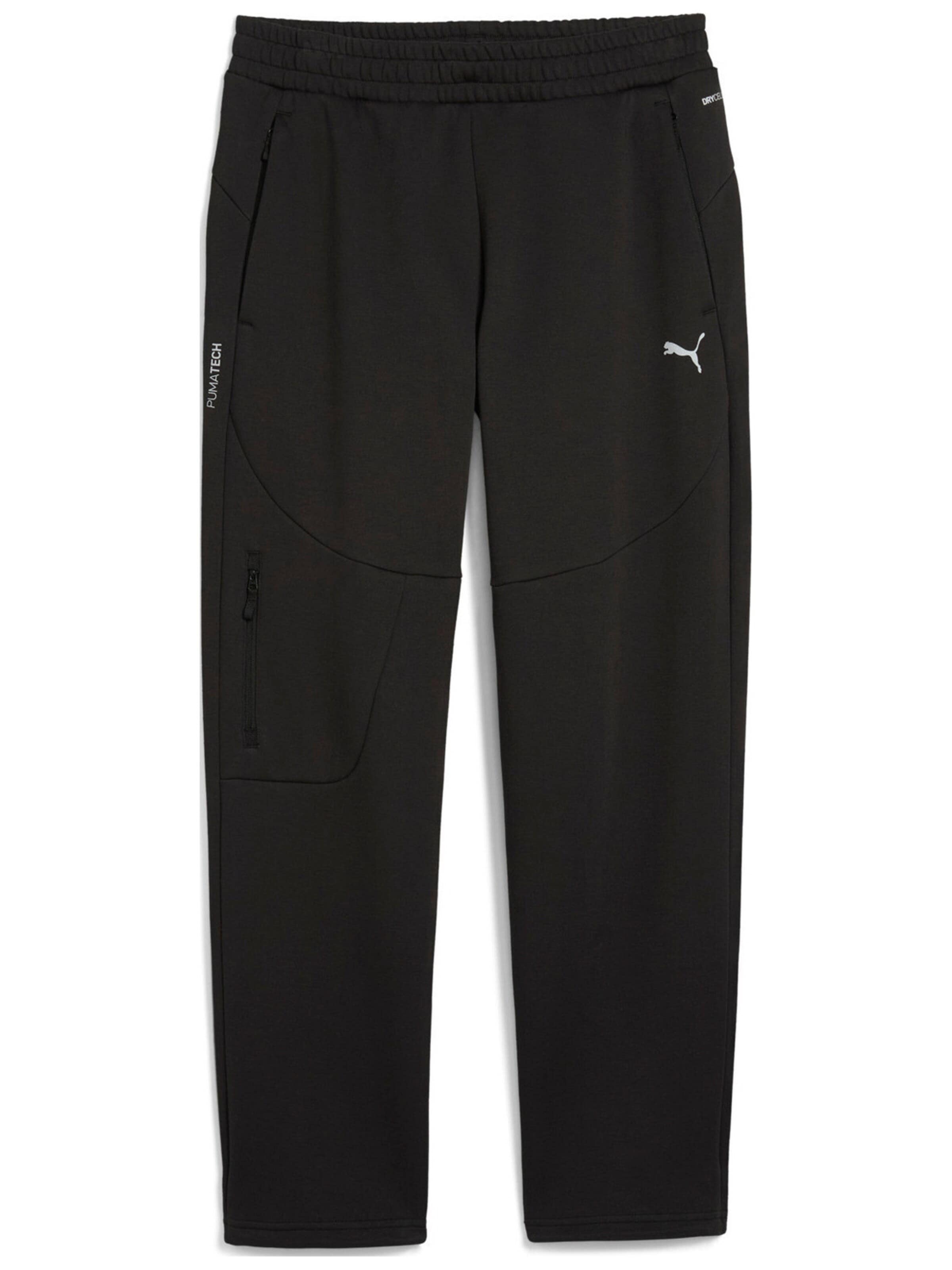 regular Pantaloni sportivi di PUMA in nero: frontale