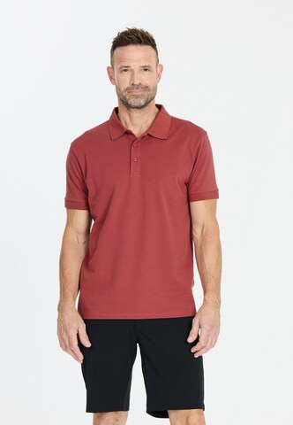 NOU Polohemd 'Harrold V2' in Rot: Vorderseite