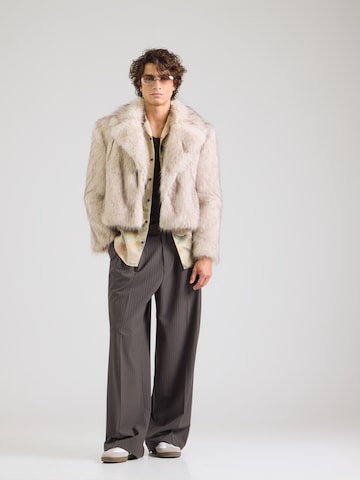 WEEKDAY Wide Leg Hose 'Nate' in Grau