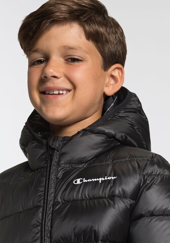 Champion Authentic Athletic Apparel Winterjacke 'LEGACY' in Schwarz