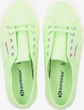 Sneaker bassa di SUPERGA in verde