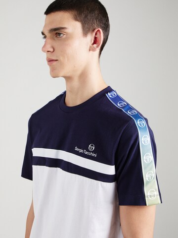 T-Shirt 'GRADIENTE' Sergio Tacchini en bleu