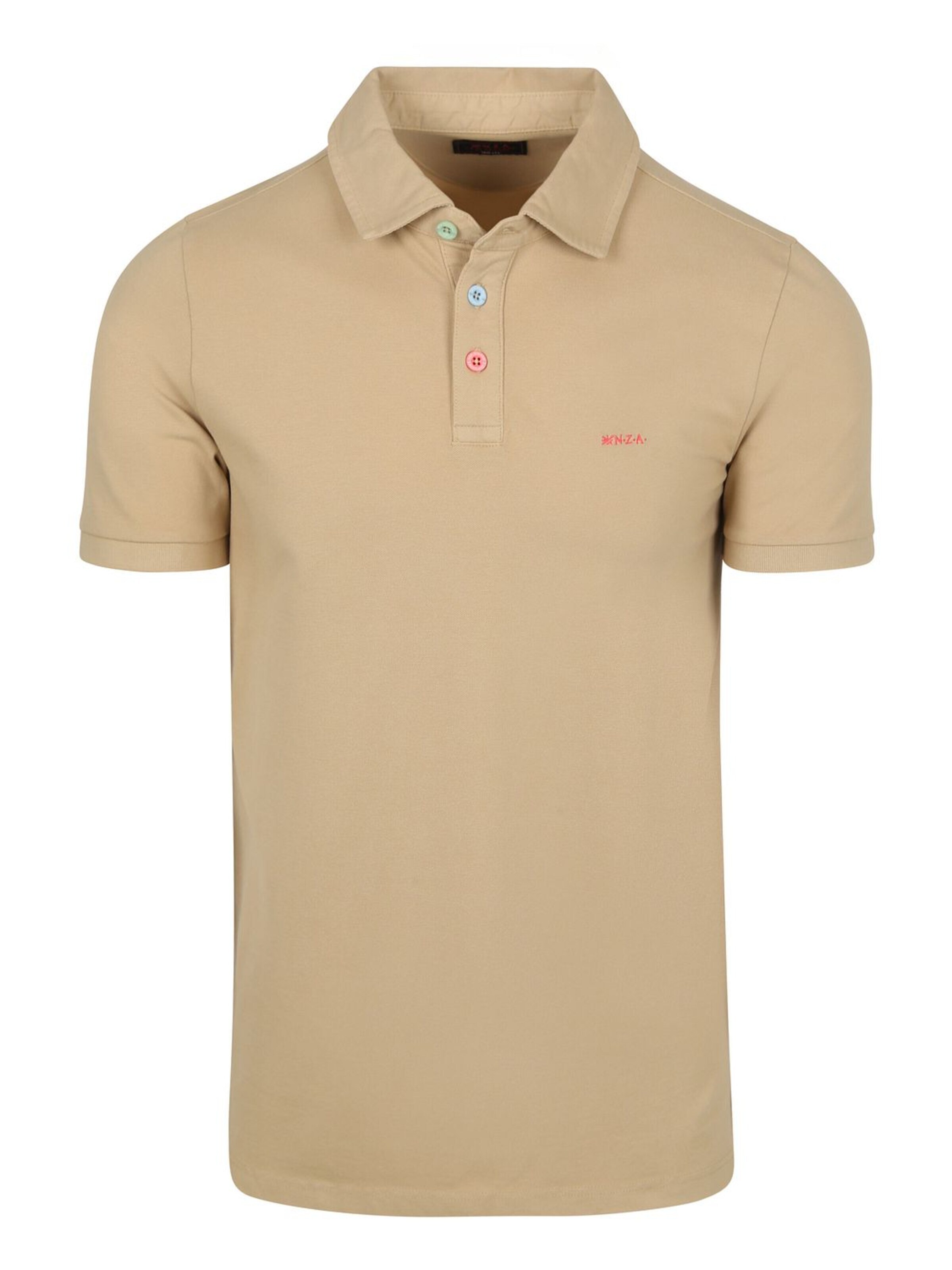 NZA New Zealand Auckland Shirt 'Peter' in Beige: front