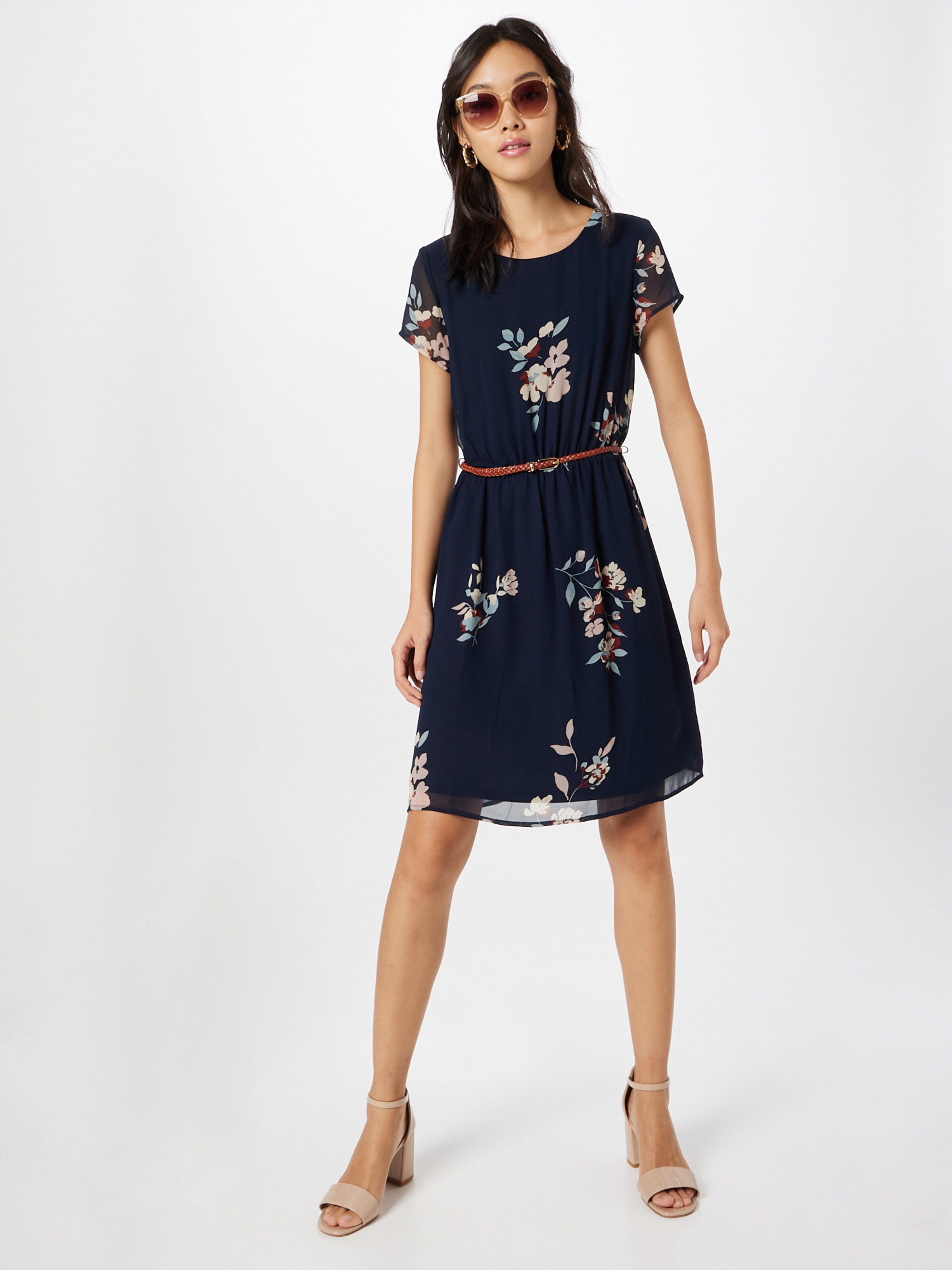 Frauen Große Größen Kleid 'Galina' in Dunkelblau - KE80208 Frauen Große Größen Kleid 'Galina' in Dunkelblau - KE80208
