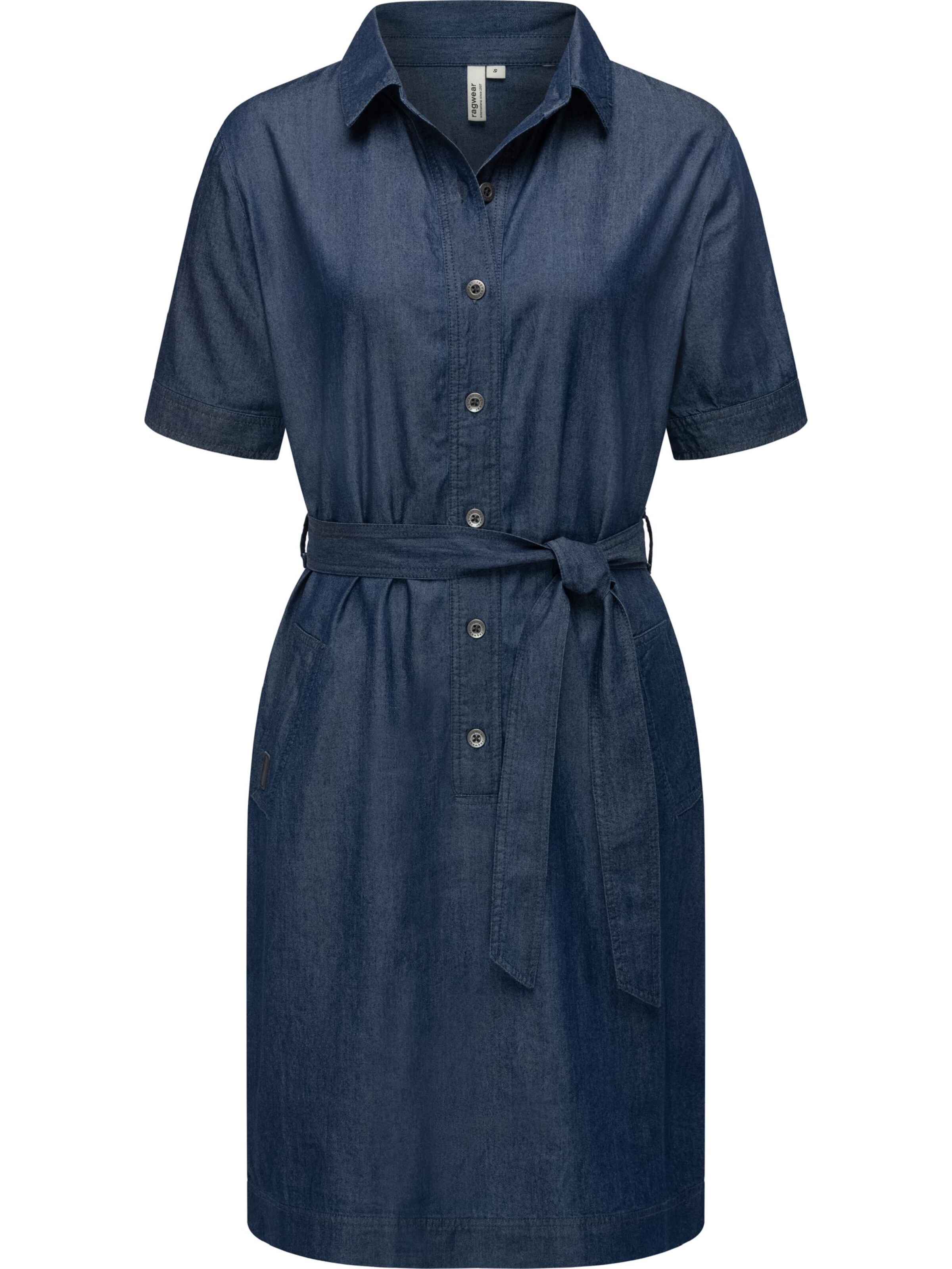 Ragwear Shirt dress 'Rozyna' in Blue: front
