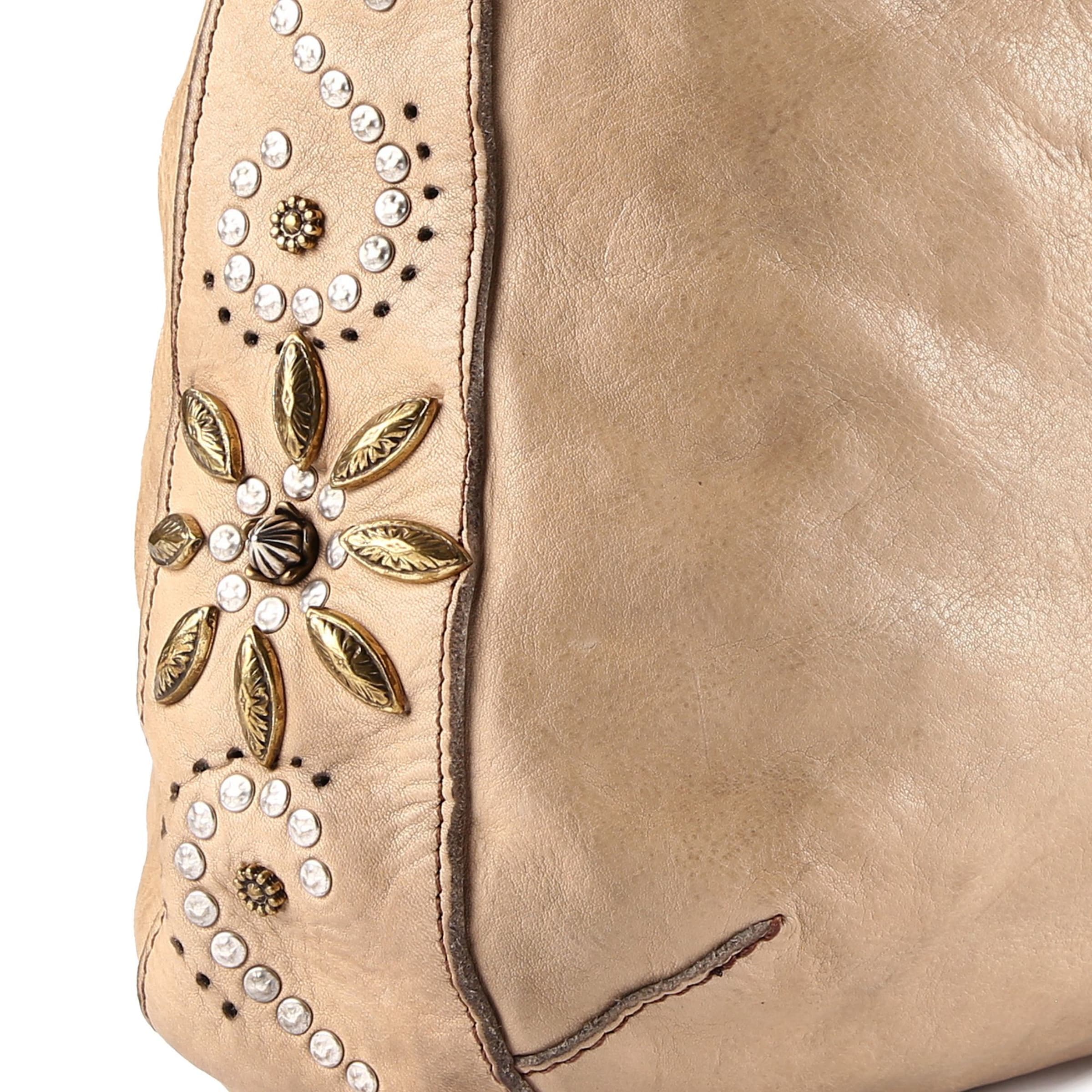 Sac à bandoulière 'Nada' Campomaggi en beige