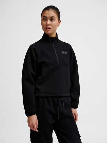 Sweat de sport 'Tech Fleece' Hummel en noir : devant