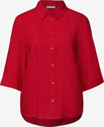 STREET ONE Bluse in Rot: Vorderseite