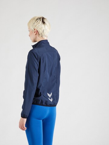 Hummel Sportjacke 'RUN' in Blau