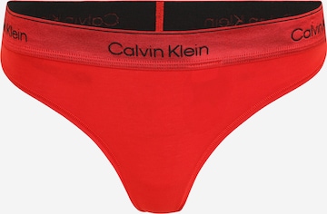 Calvin Klein UnderwearSlip - crvena boja: prednji dio