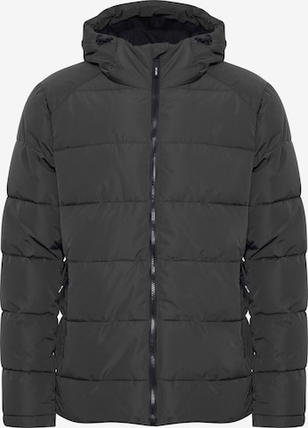 INDICODE JEANS Winter Jacket ' Herschel ' in Grey: front