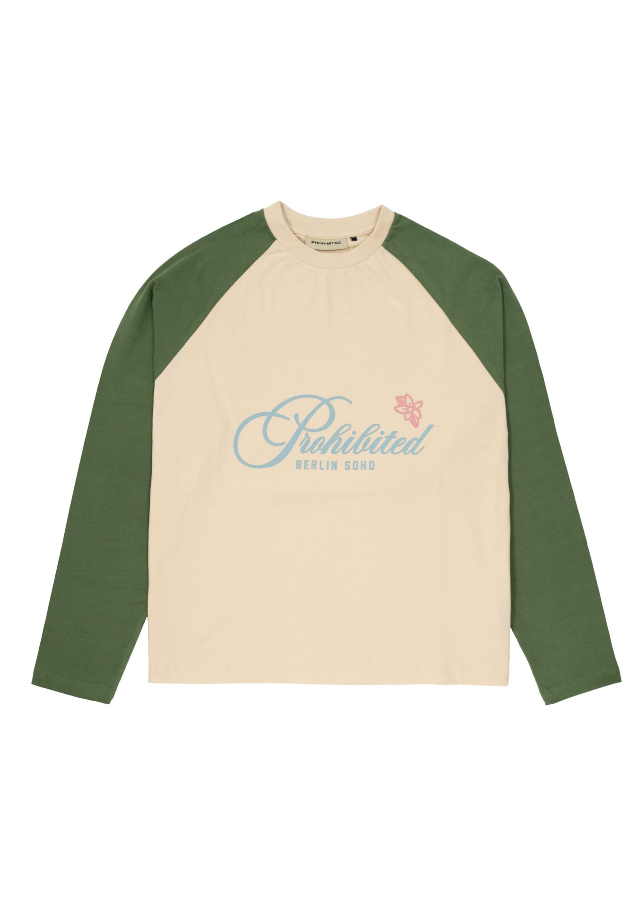 Prohibited Sweatshirt in Grün: Vorderseite