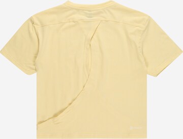 ADIDAS SPORTSWEAR Performance shirt 'Aeroready Loose' in Yellow