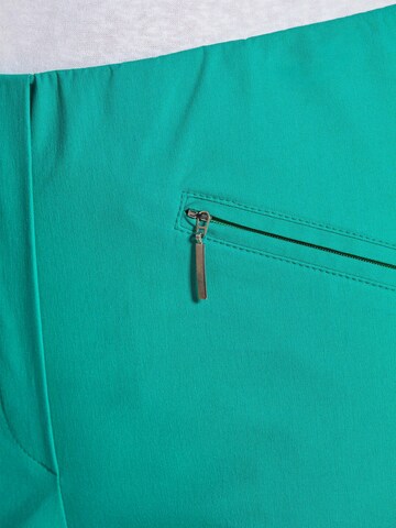 Effilé Pantalon 'Louisa' Goldner en vert