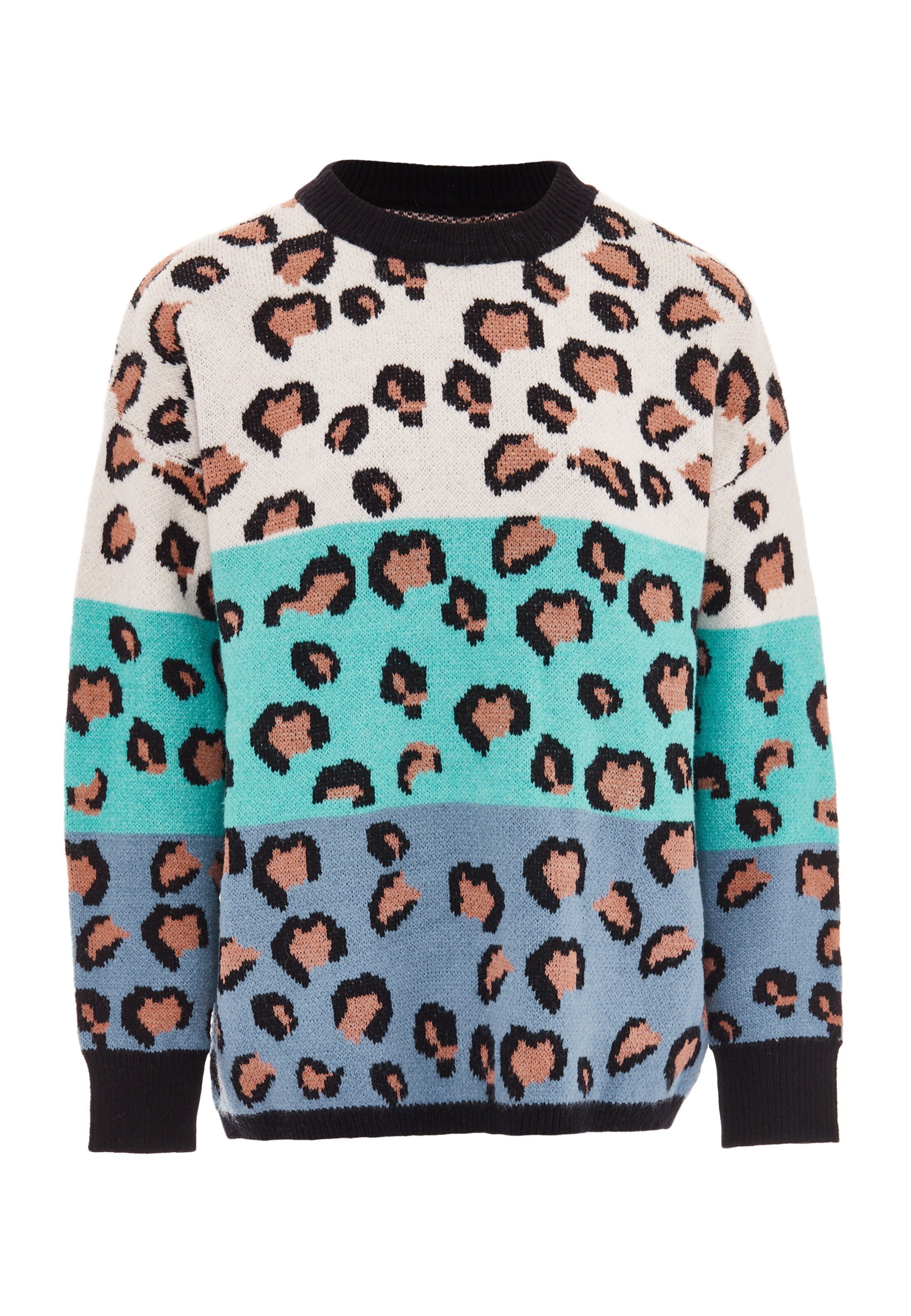 ebeeza Pullover in Blau: Vorderseite