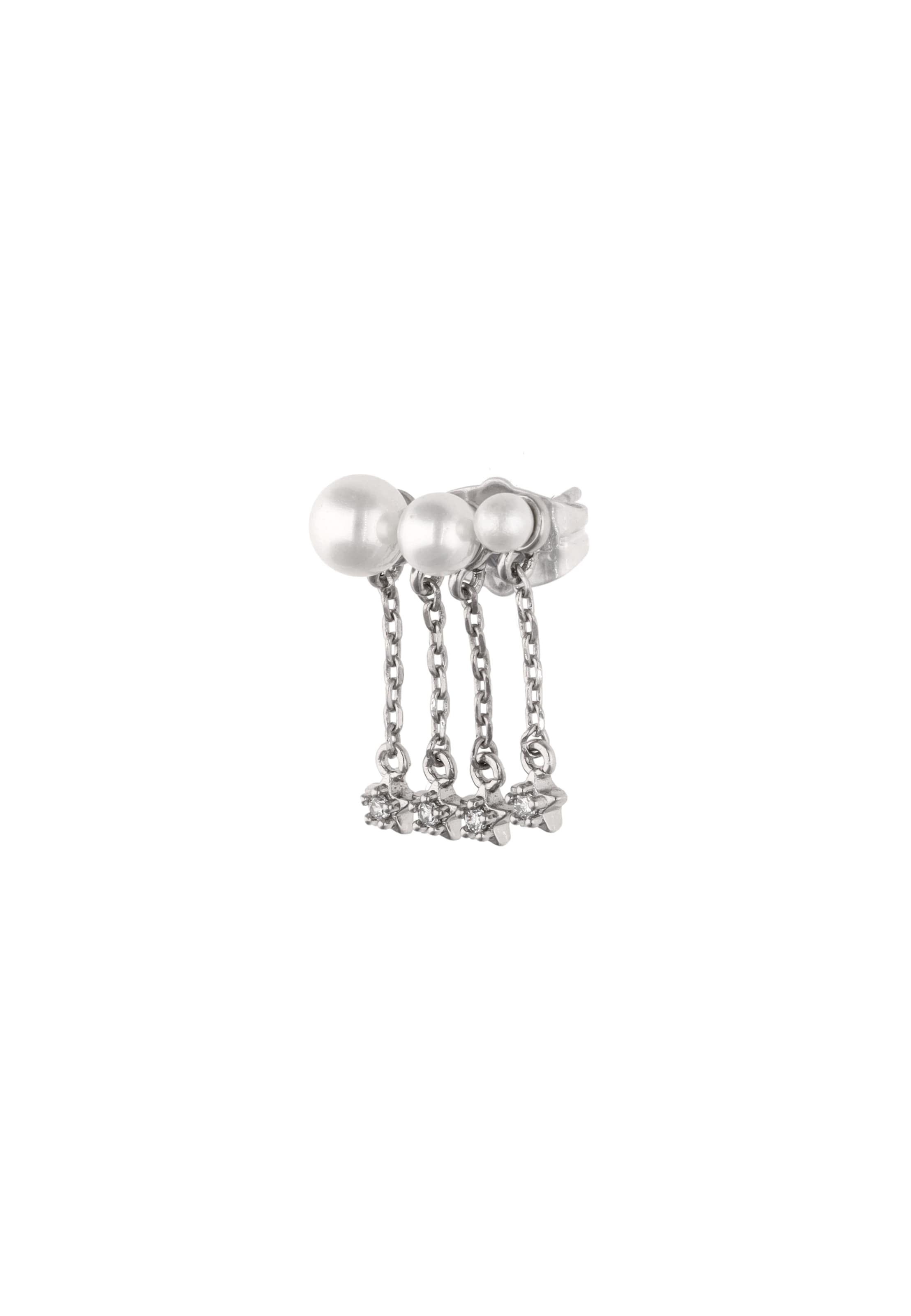 myMo at night Oorbellen in Zilver