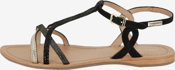Les Tropéziennes Sandal in Black: front
