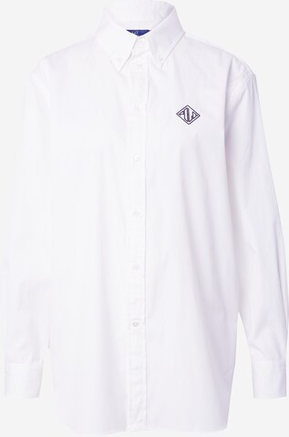 Polo Ralph Lauren Блуза в бяло: отпред