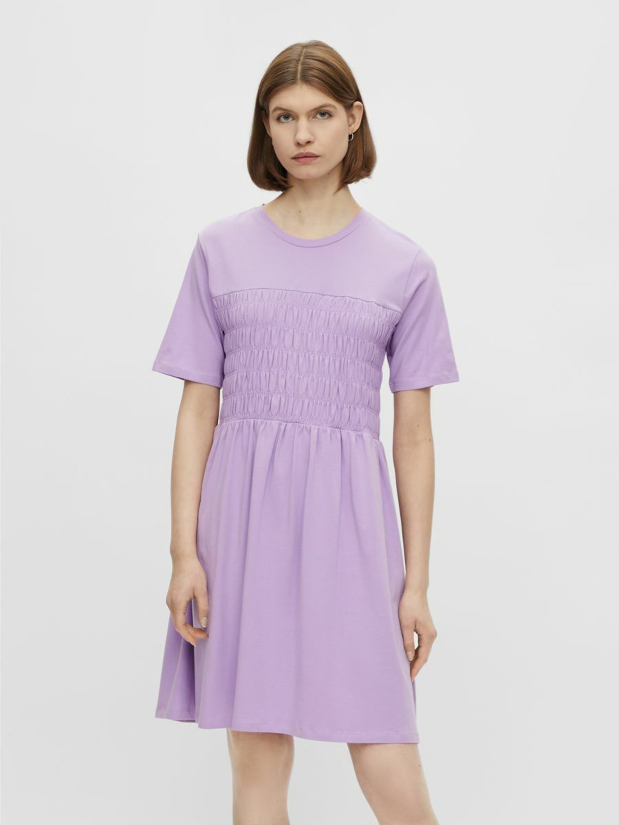 Frauen Kleider PIECES Kleid 'CHRISSY' in Lila - BE43053 Frauen Kleider PIECES Kleid 'CHRISSY' in Lila - BE43053