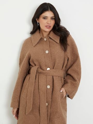 GUESS Between-Seasons Coat in Brown