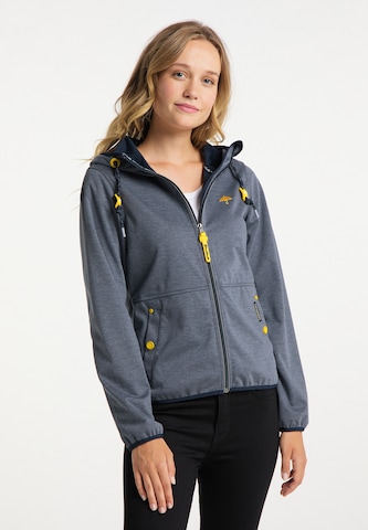 Schmuddelwedda Performance Jacket in Blue: front