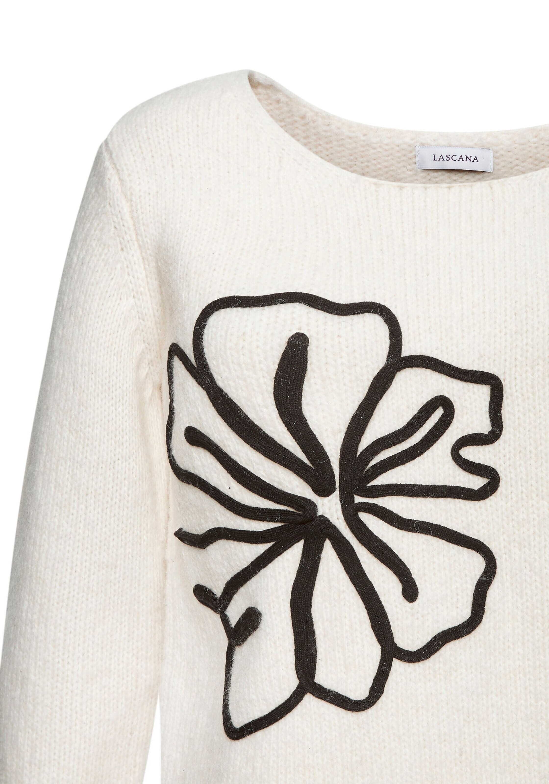 LASCANA Sweater in White