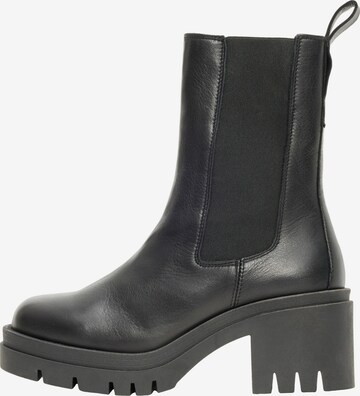 Chelsea Boots 'Sage' SELECTED FEMME en noir : devant