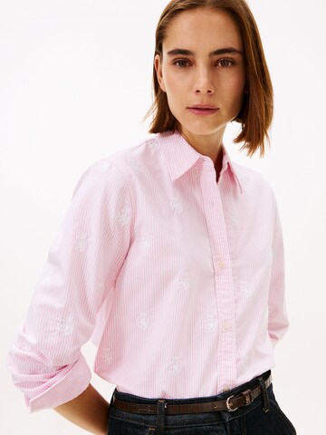 Chemisier TOMMY HILFIGER en rose