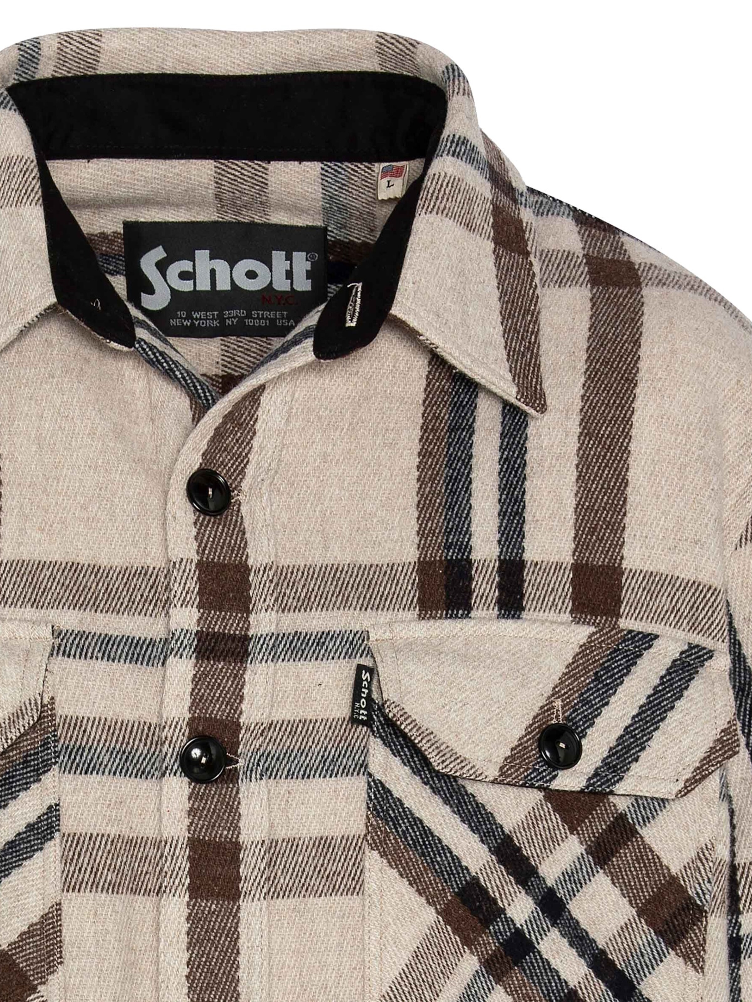 Veste mi-saison 'Carl4' Schott NYC en beige