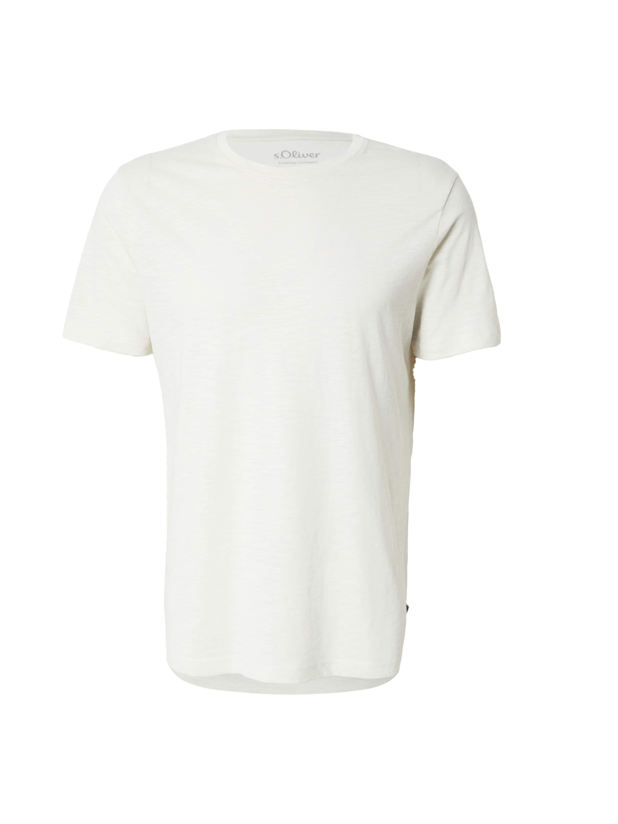 T-Shirt s.Oliver en beige : devant