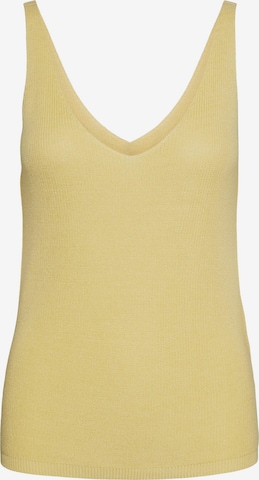 VERO MODA - Top de punto en amarillo: frente