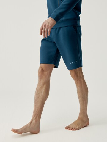 Born Living Yoga Regular Sports trousers ' Yangtse ' in Blue