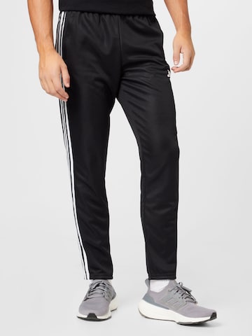 ADIDAS PERFORMANCE Regular Sports trousers 'Essentials' in Black: front