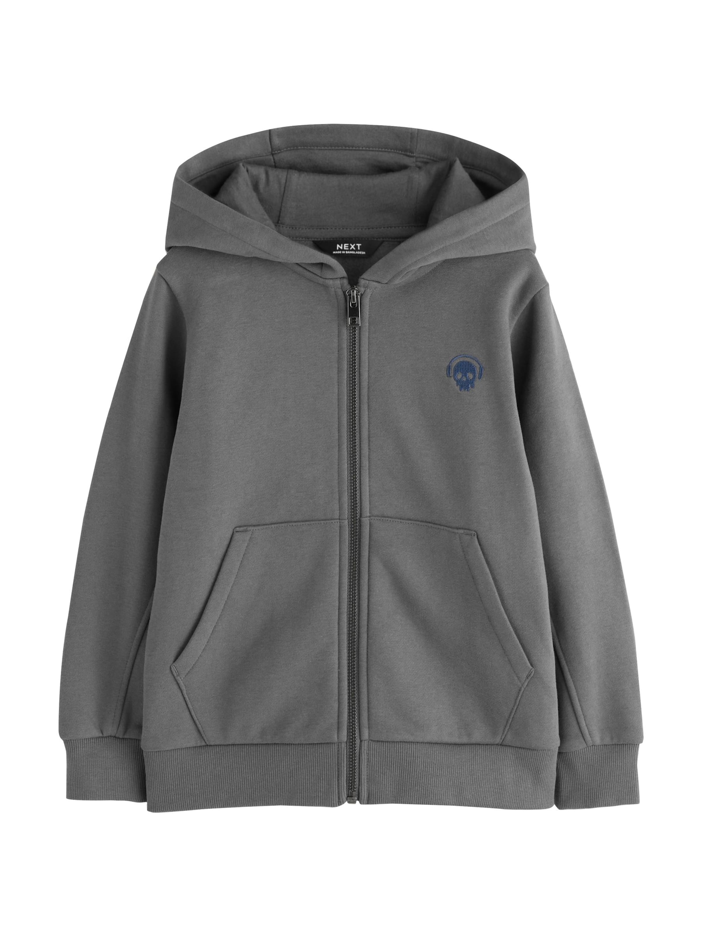 Giacca di felpa di Next in grigio: frontale