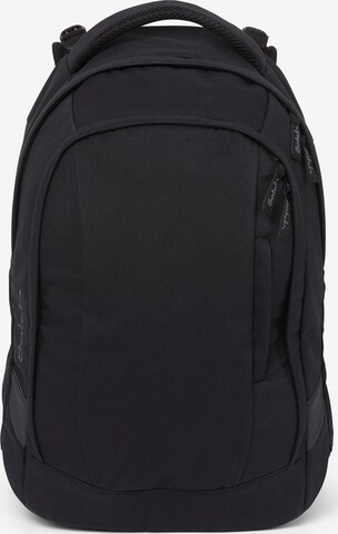 Satch Backpack in Black: front