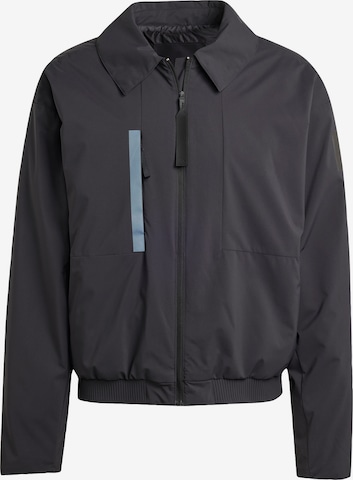 juoda ADIDAS SPORTSWEAR Demisezoninė striukė 'MYSHELTER': priekis