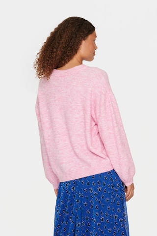 SAINT TROPEZ Sweater 'Trixie' in Pink