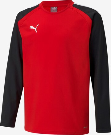 PUMA Athletic Sweatshirt in Red: front