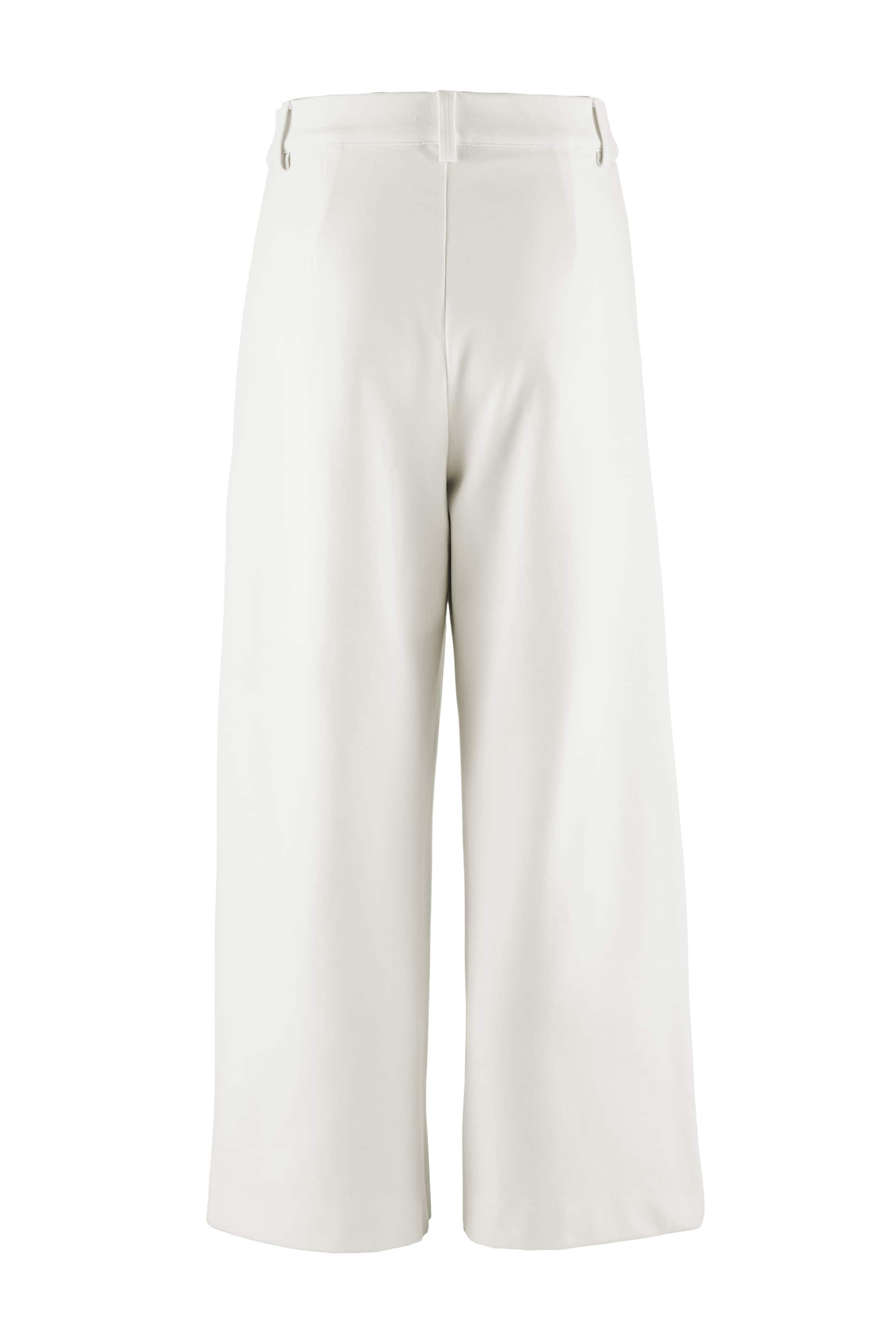 Wide Leg Pantalon happy girls en blanc