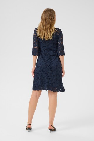 Cream Jurk 'Pria' in Blauw