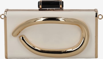 Pochette faina en beige : devant