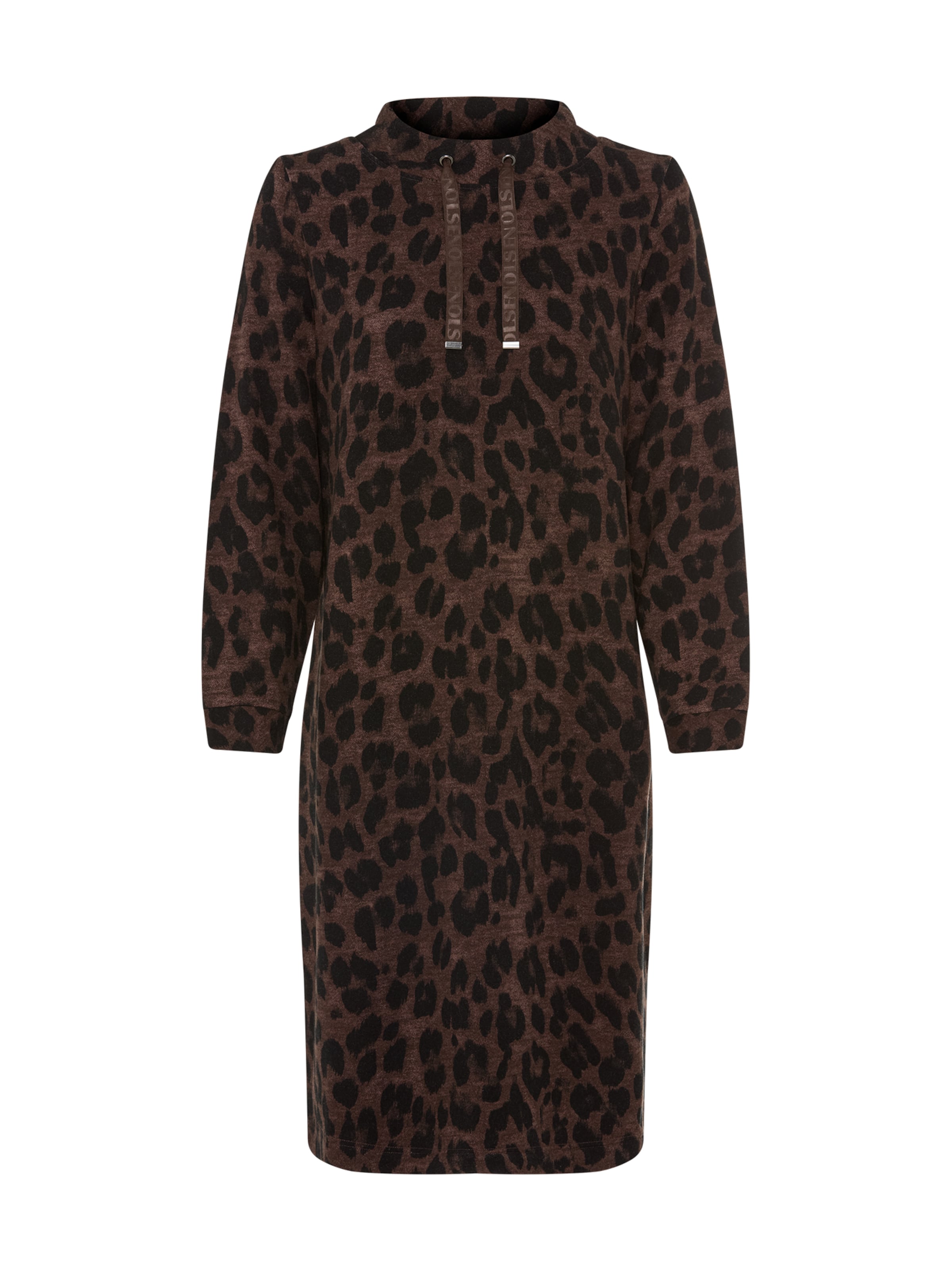Olsen Dress in Brown: front