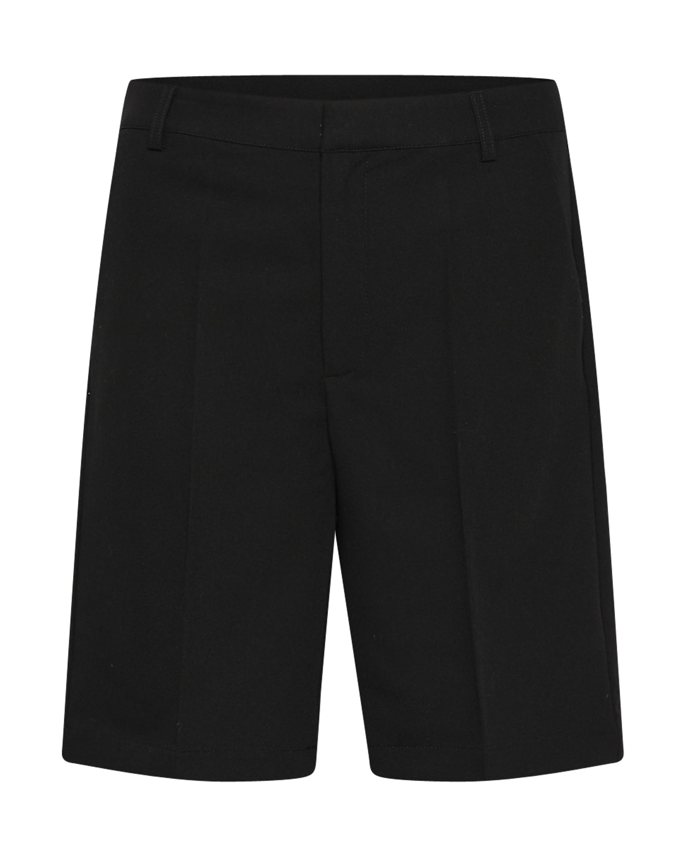 Kaffe Nohavice s pukmi 'Sakura' - Čierna: predná strana