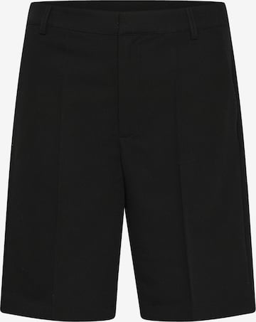 Loosefit Pantalon à plis 'Sakura' Kaffe en noir : devant