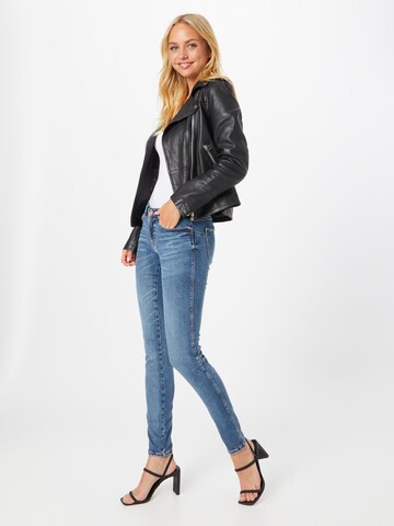 GUESS Skinny Jeans 'Curve X' in Blau