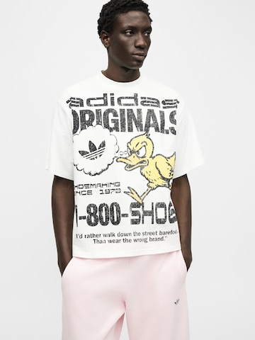 ADIDAS ORIGINALS Μπλουζάκι 'DUCK' σε λευκό