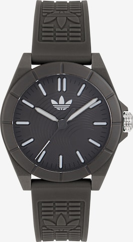 Montre à affichage analogique 'Project Four' ADIDAS ORIGINALS en noir : devant